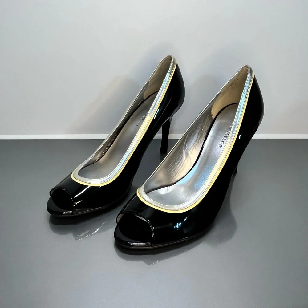 Ann Taylor peep toe heels